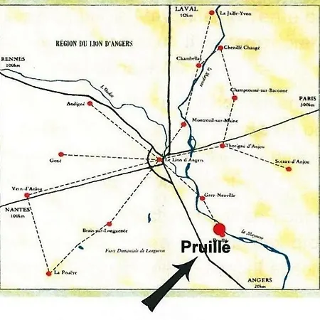 La Maison D'heloise לינה וארוחת בוקר Pruillé